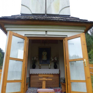 kapliczka bł.ks.J Stanka w Kacwinie 