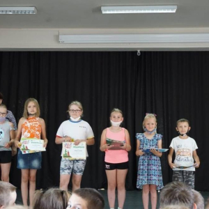 Uczestnicy konkursu organizowanego przez KRUS - grupa młodsza