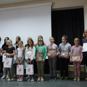 Uczniowie nagrodzeni  w konkursie "Spiska czytanka"